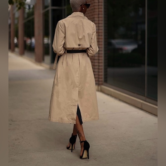 NWT The Drop Women's Hummus Trench Coat by @signedblake - Picture 3 of 8